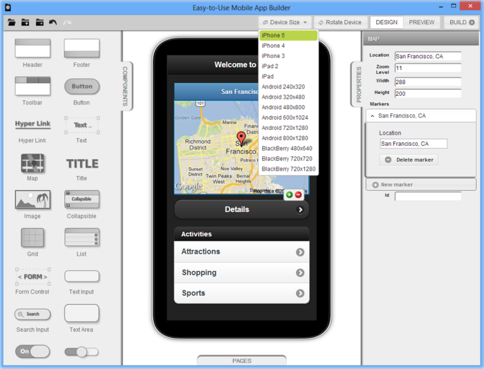 android app maker software